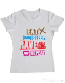 Tricou ADLER dama Raver Alb