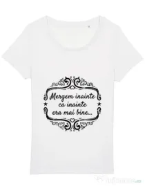 Tricou STANLEY STELLA dama Mergem inainte Alb