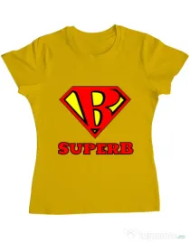 Tricou ADLER dama Superb Galben