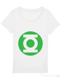 Tricou STANLEY STELLA dama Green lantern Alb