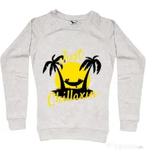 Bluza ADLER dama Just chillaxin Migdala melanj
