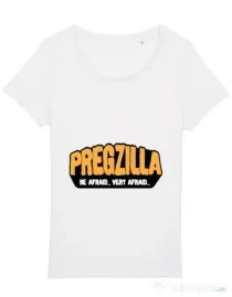 Tricou STANLEY STELLA dama Pregzilla Alb