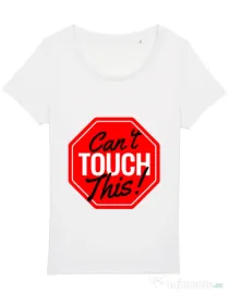 Tricou STANLEY STELLA dama Can’t touch this Alb