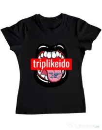 Tricou ADLER dama Trip like I do Negru