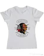 Tricou ADLER dama Native chief Alb