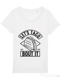Tricou STANLEY STELLA dama Let’s taco Alb