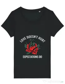Tricou STANLEY STELLA dama Love doesn’t hurt Negru