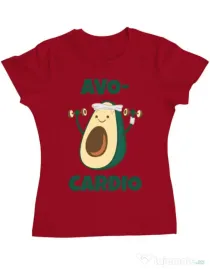 Tricou ADLER dama Avo-cardio Rosu