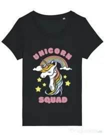 Tricou STANLEY STELLA dama Unicorn squad Negru