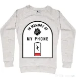 Bluza ADLER dama In memory of my phone Migdala melanj