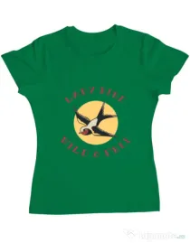 Tricou ADLER dama Ladybird Verde mediu