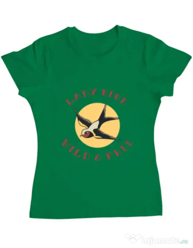 Tricou ADLER dama Ladybird Verde mediu