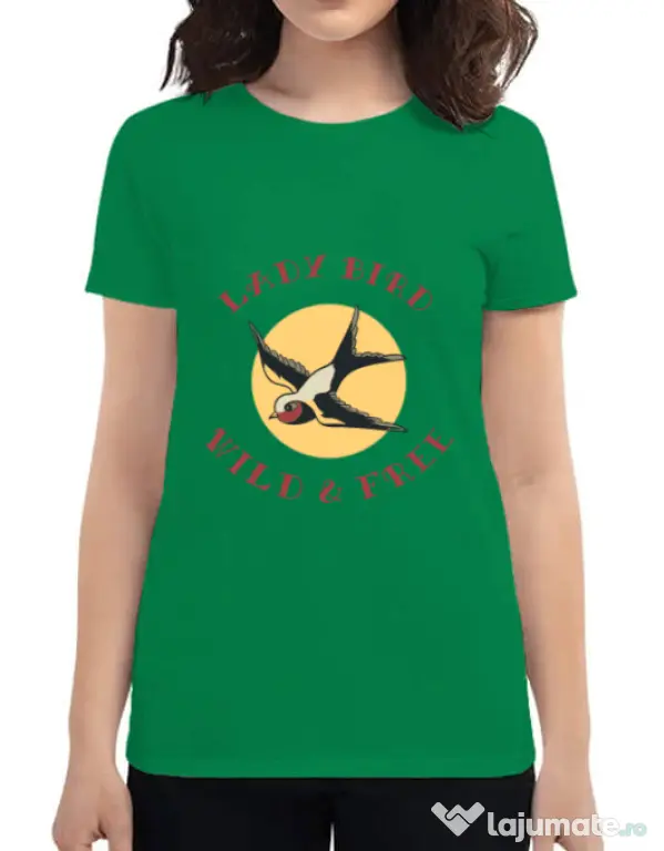 Tricou ADLER dama Ladybird Verde mediu