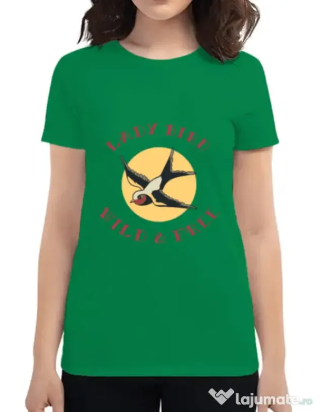 Tricou ADLER dama Ladybird Verde mediu