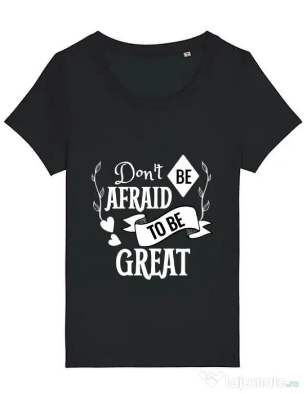 Tricou STANLEY STELLA dama Be great Negru