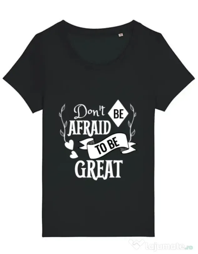 Tricou STANLEY STELLA dama Be great Negru