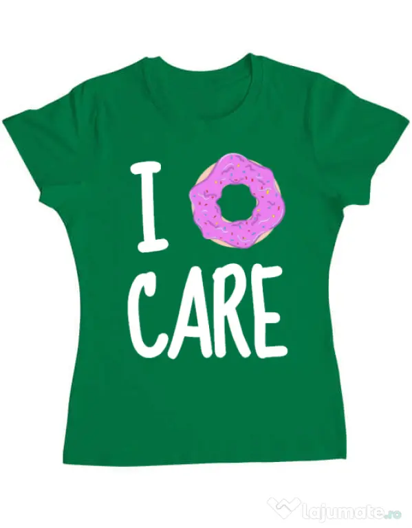 Tricou ADLER dama I donut care Verde mediu