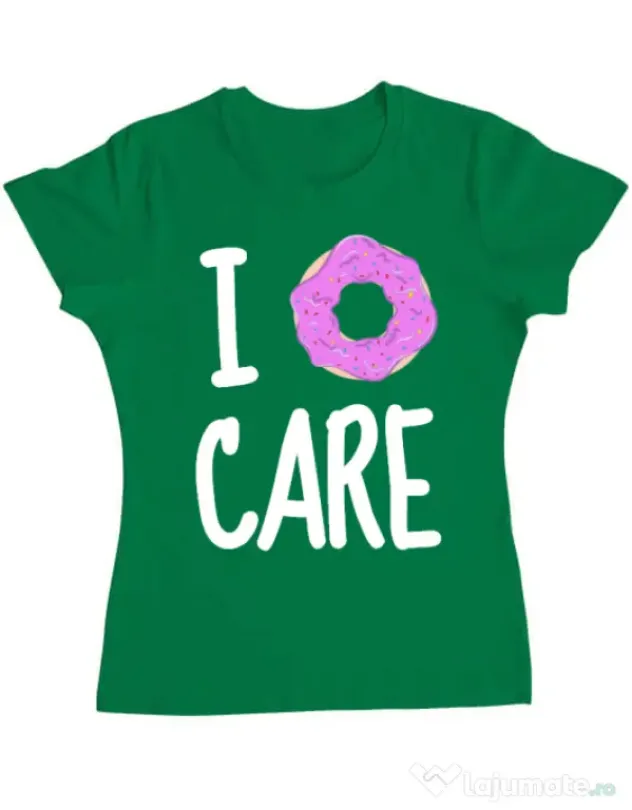 Tricou ADLER dama I donut care Verde mediu