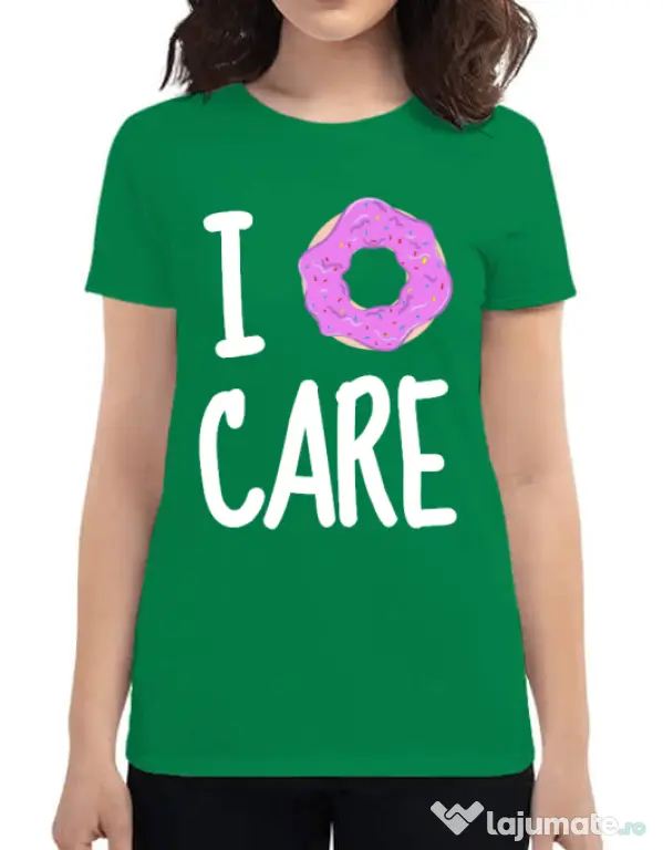 Tricou ADLER dama I donut care Verde mediu