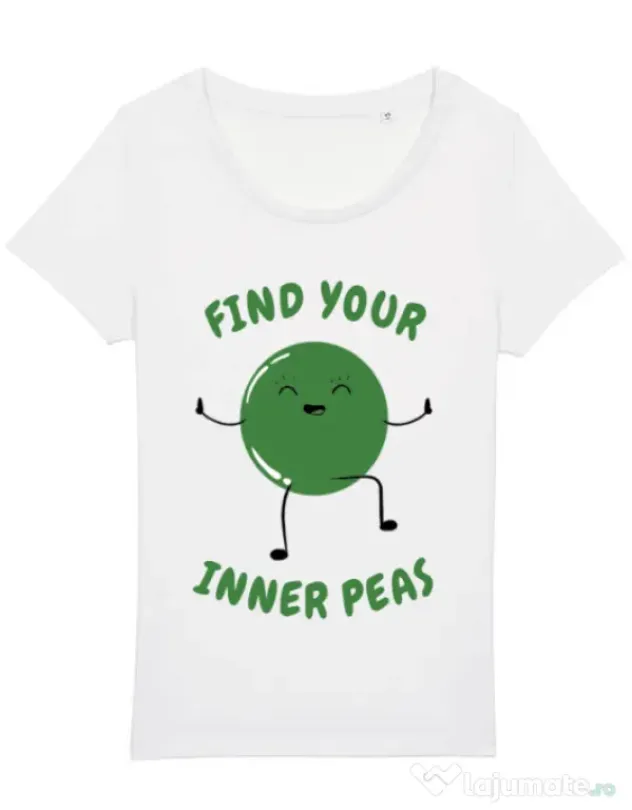 Tricou STANLEY STELLA dama Inner peas Alb