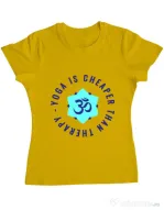 Tricou ADLER dama Yoga is cheaper Galben