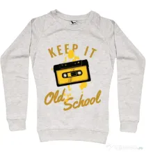 Bluza ADLER dama Keep it old school Migdala melanj