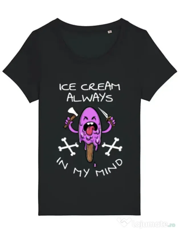 Tricou STANLEY STELLA dama Always in my mind Negru