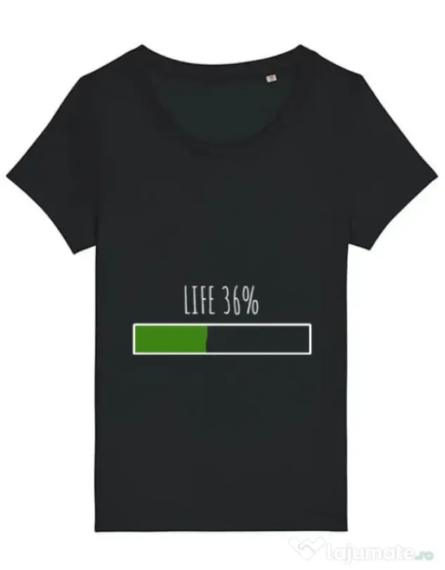 Tricou STANLEY STELLA dama Life Negru
