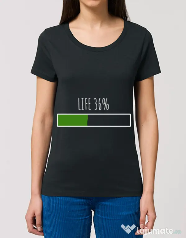 Tricou STANLEY STELLA dama Life Negru