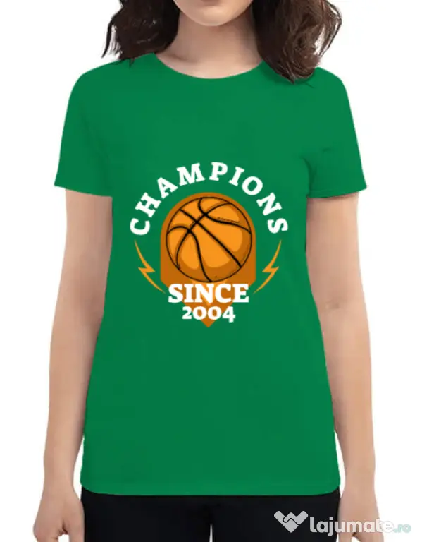 Tricou ADLER dama Champions Verde mediu