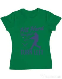 Tricou ADLER dama Hit hard Verde mediu