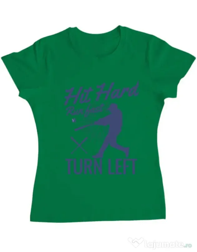 Tricou ADLER dama Hit hard Verde mediu