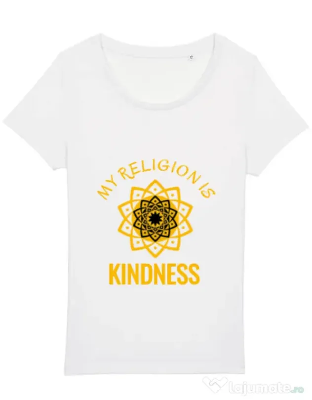 Tricou STANLEY STELLA dama Kindness Alb