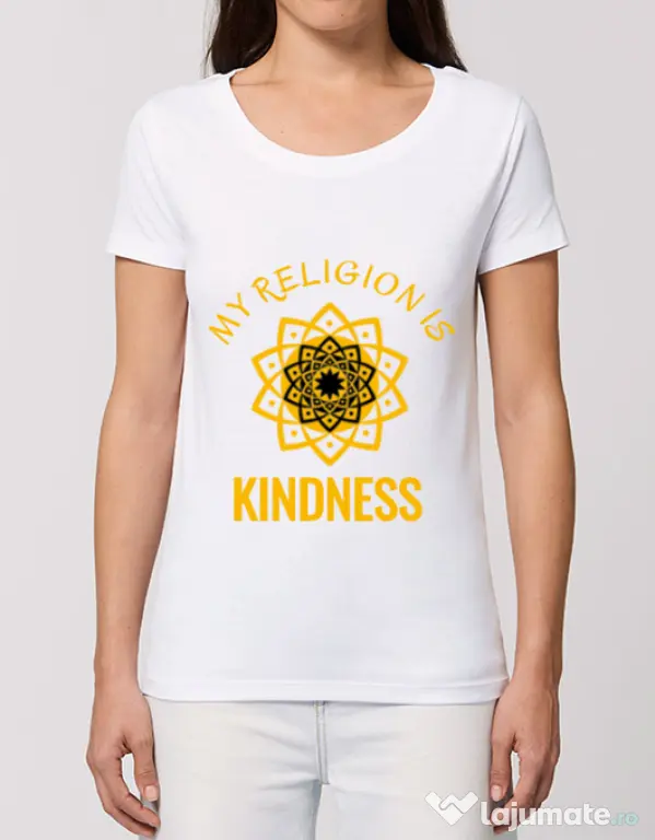 Tricou STANLEY STELLA dama Kindness Alb