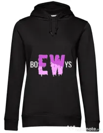 Hoodie dama cu gluga Ew Negru