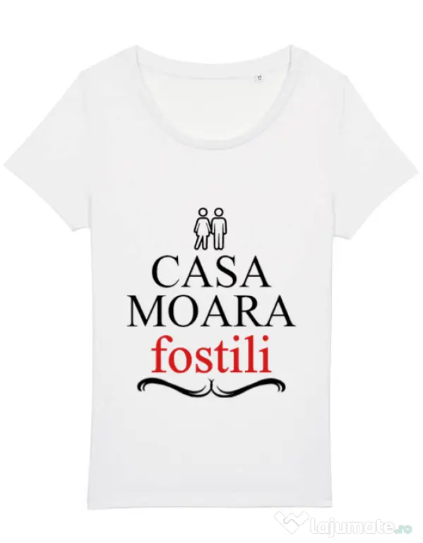 Tricou STANLEY STELLA dama Casa moara fostili Alb