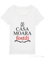 Tricou STANLEY STELLA dama Casa moara fostili Alb