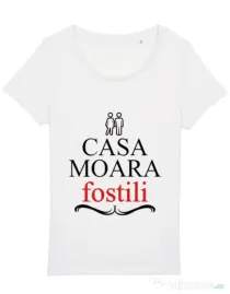 Tricou STANLEY STELLA dama Casa moara fostili Alb