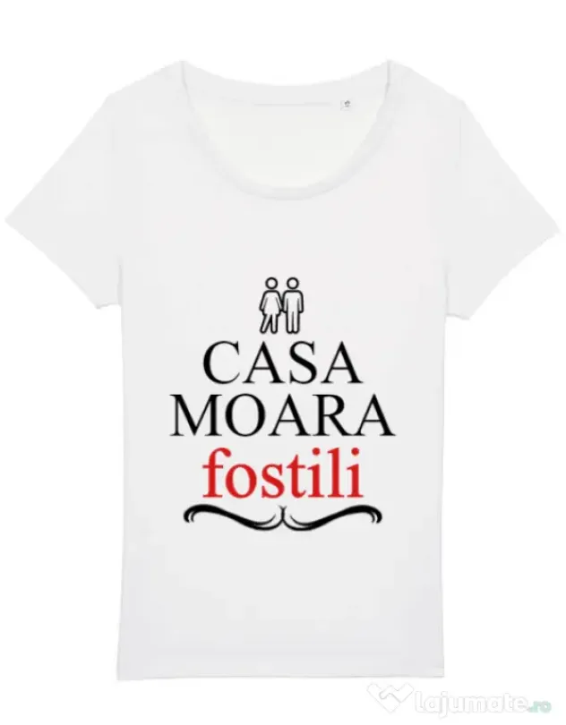 Tricou STANLEY STELLA dama Casa moara fostili Alb