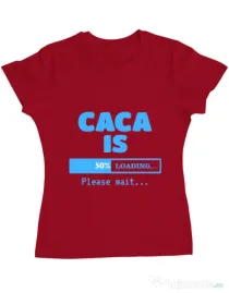 Tricou ADLER dama Caca is loading Rosu