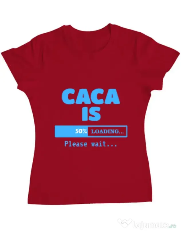 Tricou ADLER dama Caca is loading Rosu