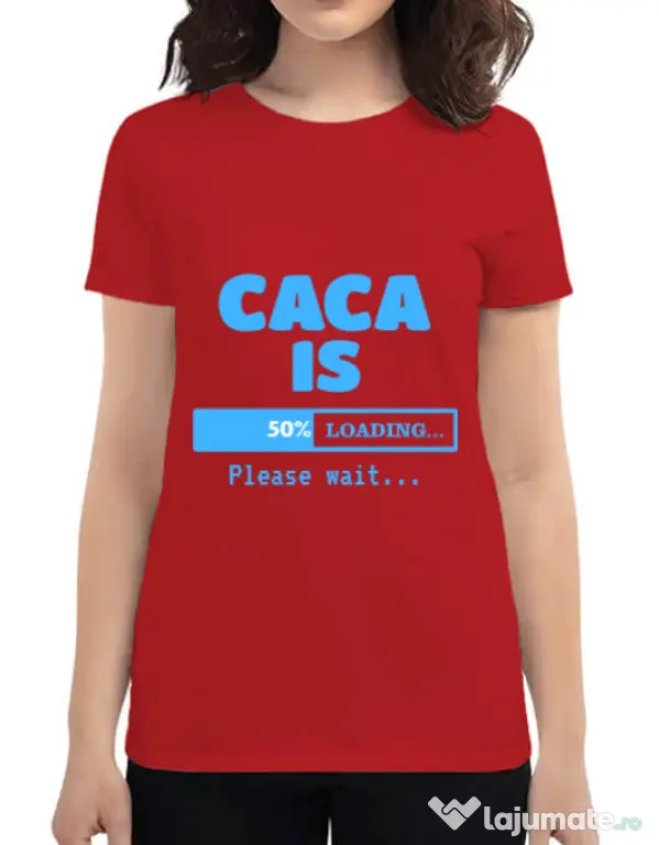 Tricou ADLER dama Caca is loading Rosu