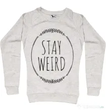 Bluza ADLER dama Stay weird Migdala melanj