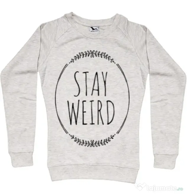 Bluza ADLER dama Stay weird Migdala melanj