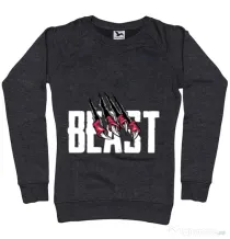 Bluza ADLER dama Beast Negru melanj
