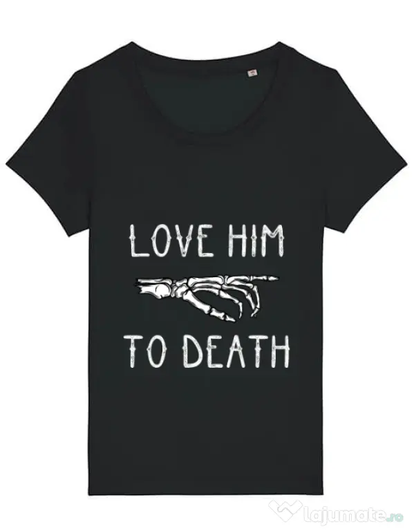 Tricou STANLEY STELLA dama Love him to death Negru