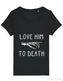 Tricou STANLEY STELLA dama Love him to death Negru