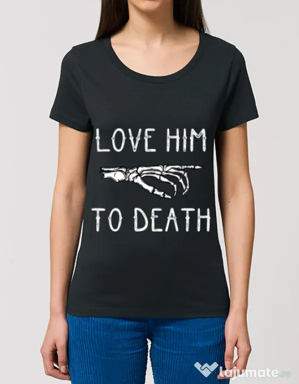 Tricou STANLEY STELLA dama Love him to death Negru