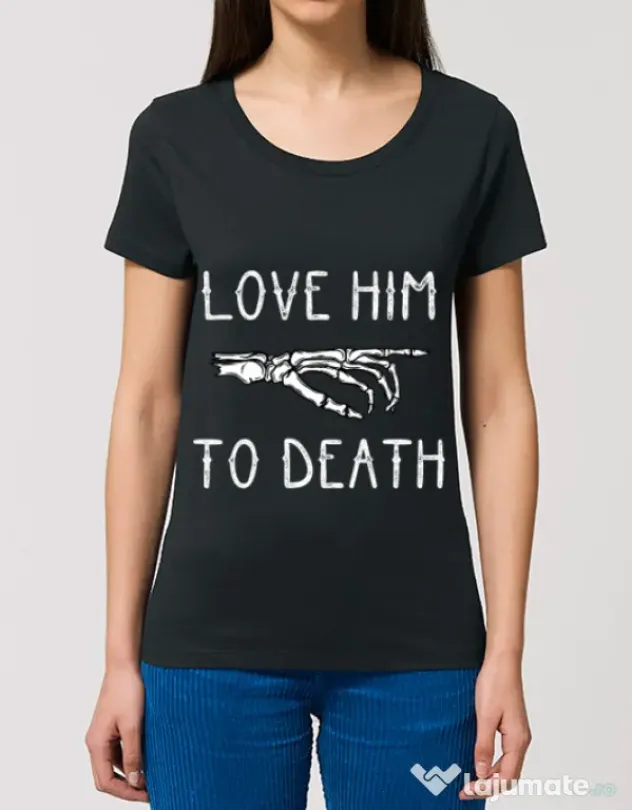 Tricou STANLEY STELLA dama Love him to death Negru