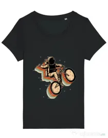 Tricou STANLEY STELLA dama Cycling space Negru